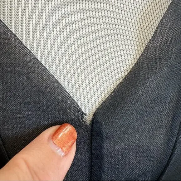 Vintage 1960s Tall Black Slip Tall GVC Over Five Seven Shop Retro Mad Men Pinup - Picture 6 of 8